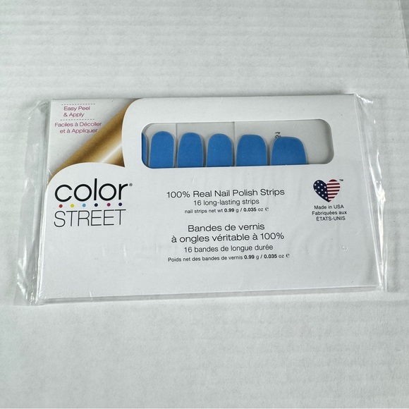 *Retired* Color Street: Fortune Teller | Boardwalk Blue Shimmer Spring Summer - Picture 3 of 10